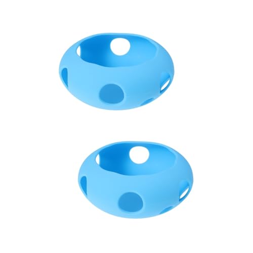 Funda de silicona para Home Mini azul ideal para proteger el altavoz en la cocina