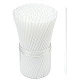 Resinta 350 Pieces Compostable Plant-Based Drinking Straws Eco-Friendly Corn-Starch Biodegradable Straws