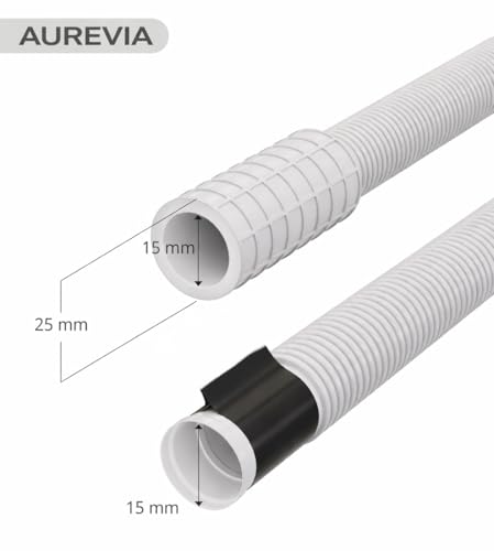 Image of AC Drain Pipe 3 Meter for Air Conditioner Water Outlet | Durable & Flexible PVC Pipe | Compatible with Split AC & Window AC