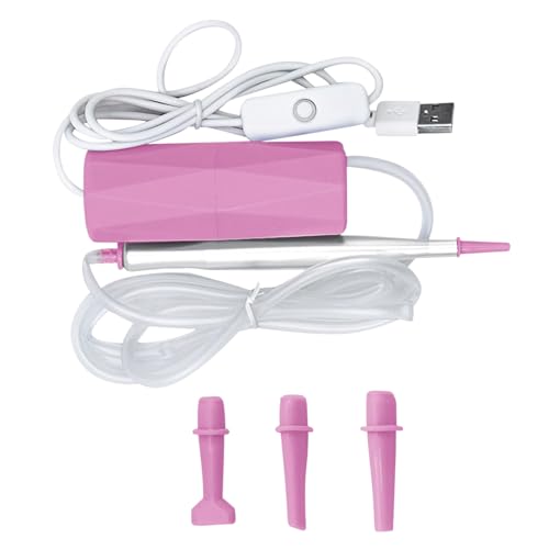 ラインストーンツール,USB充電式 真空ネイリストップ ドットペン - ホームガーデン用品 アート刺繍クラフト 趣味 初心者 子供 大人向け