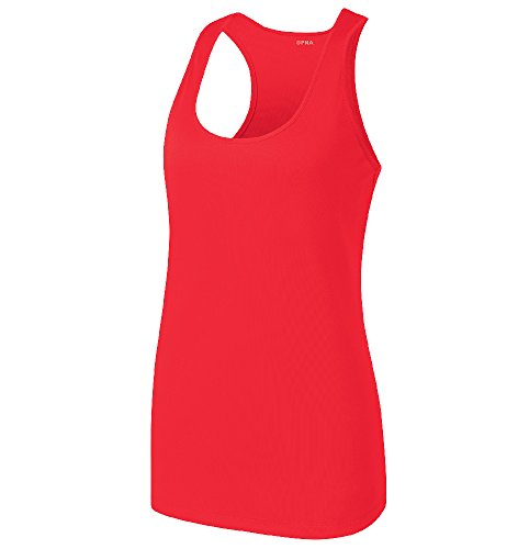 Opna Racerback Tank Tops for Women Moisture Wicking Workout Shirt Sizes XS-4XL Coral-XL