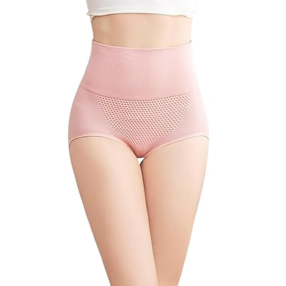 popaxy Shapewear for Women Tummy Control – High-Waisted Body Shaper Shorts for Waist, Thigh & Belly – Seamless Underwear Slimming Shorts for Dresses, Postpartum & Everyday Wear Multicolour Free Size-picture-55