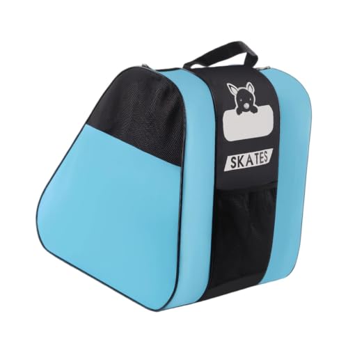 Bolsa para patines con división que evita rayaduras espacio a accesorios fácil de llevar niños 7
