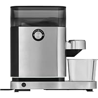 WMF Lumero Espressomühle elektrisch 150 Watt, LED Touch-Tasten, 40 Mahlgrade, Kaffeemehlbehälter, Cromargan Edelstahl matt – Ansicht 4