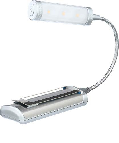 Rite Lite LPL792XLB - Ordenador/libro inalámbrico de 5 LED Touch-On USB/funciona con pilas