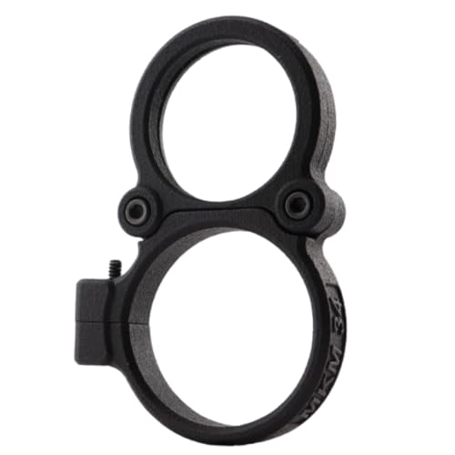 MK Machining Gen II Pro Series Scope Turret Magnifier for 1 Inch, 30mm, 34mm, 35mm, 36mm, and 40mm Scope Tubes, Scratch-Resistant Acrylic Lens for Easier Reading of Small Turret Markings (34mm)