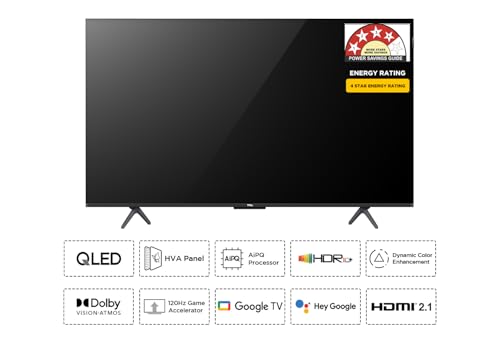 Image of TCL 189 cm (75 inches) 4K Ultra HD Smart QLED Google TV 75P71K