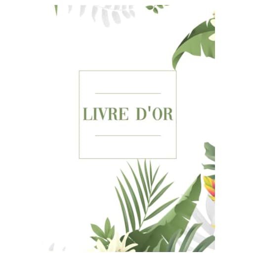 Livre d'or élégant pour hébergement