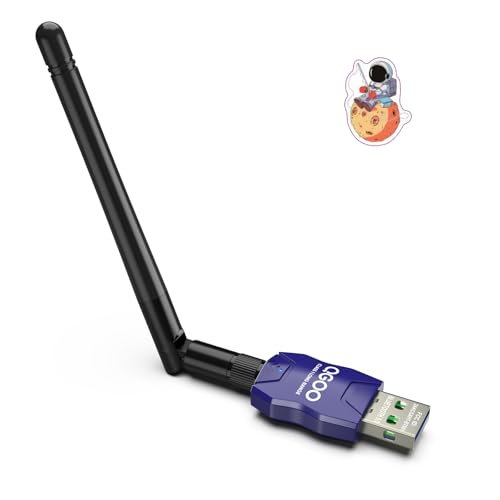Class 1 Long Range Bluetooth Adapter for PC, QGOO USB Bluetooth Adapter for PC 5.3+EDR, Bluetooth Dongle Bluetooth Receiver Support Windows10/8.1/8/7?blue-113?
