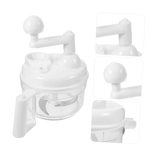 Procesador manual de alimentos con cuchillas de acero inoxidable miniatura 3