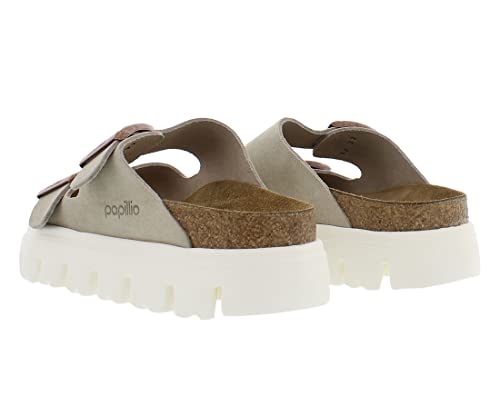 Image of BIRKENSTOCK Arizona Platform Women | Taupe (1018135) (7, Taupe), Taupe, 7 Women /5 Men