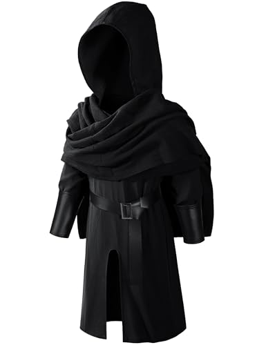 Image of TOKYO REVENGERS Kids Medieval Renaissance Pirate Costume Knight Cosplay Outfit LARP Costume Accessories Set