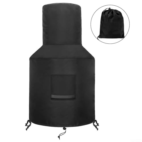 Robuste Abdeckung für Kaminofen, Oxford-Stoff, für Terrassenheizung, Kaminofen, 121,9 x 63,5 cm – Bild 4