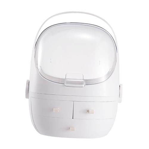 TOVINANNA 収納ボックス 口紅オーガナイザーホルダー デスクトップ化粧品収納ラック 化粧品陳列ケース 化粧台引き出しオーガナイザー メイクアップ収納オーガナイザー 口紅ホルダー 腹筋 白い