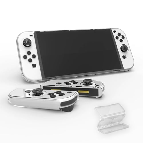 ZeniMart Switch oled Jo[ y2022 SwitchL@ElfΉz Switch L@el TPU NA hbNΉ Joy-Con(L)/(R)Jo[tL@ELfp oled XCb` P[X jeh[XCb` 