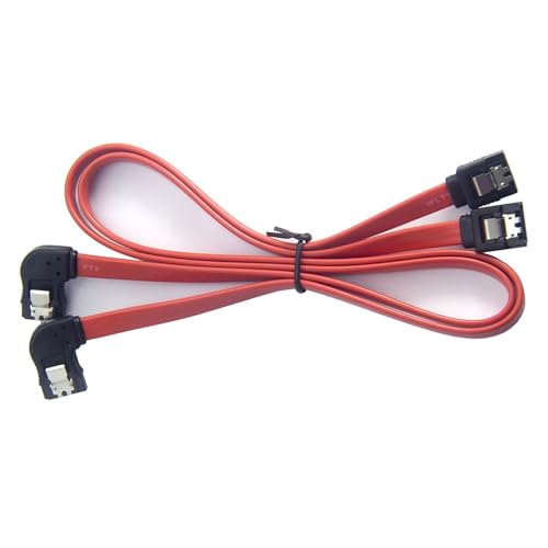 Cable SATA III 30 cm con cierre y ángulo lateral miniatura 4