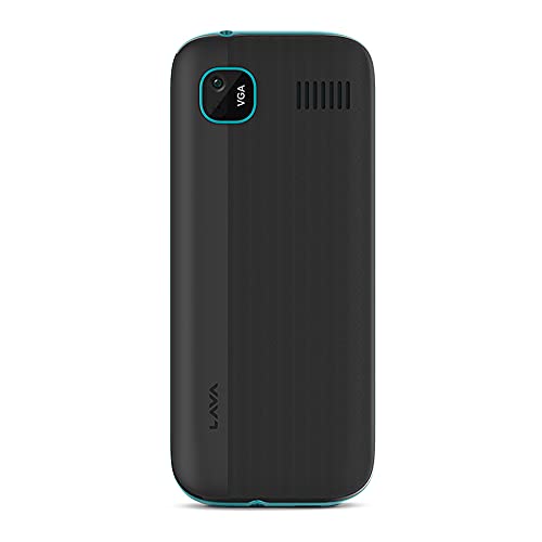 Image of Lava A3 Power (Aqua Grey),Military Grade Certified, Jumbo Battery with 10 Days Backup, Dedicated Music Buttons, Keypad Mobile, Basic Mobile