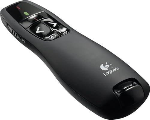 Logitech R400 Wireless Presenter RF Black, 910-001354