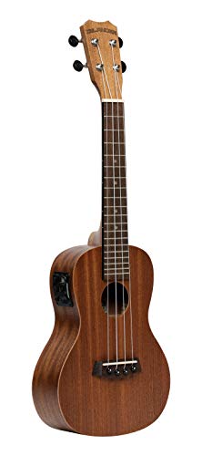 Islander MC-4-EQ Satin Finish Mahogany Concert Elect/Acous Ukulele from Kanile'a