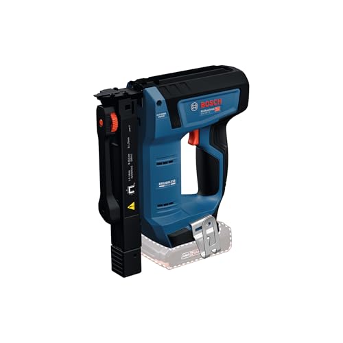 Bosch Professional 18V System agrafeuse à bois sans-fil GTH 18V-14 (avec crochet de ceinture)