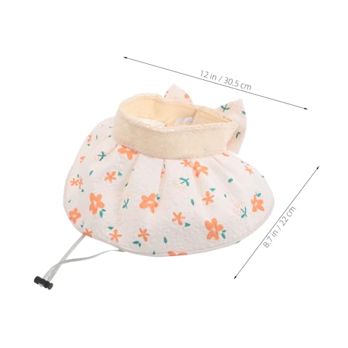 BESPORTBLE Summer Floral Sun Visor Hat Lightweight Breathable Wide Brim Cap for Outdoor Activities Secure Fit for Active Play Beach Hat Multi2