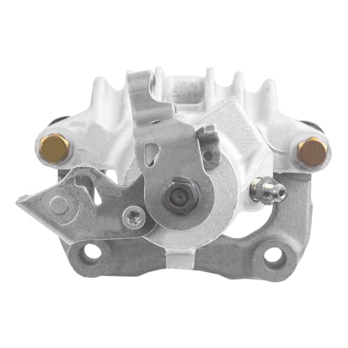 Image of Detroit Axle - 2 Rear Brake Calipers for Volkswagen Jetta City | Audi TT Quattro, Disc Brake Calipers with Bracket Assembly Replacement