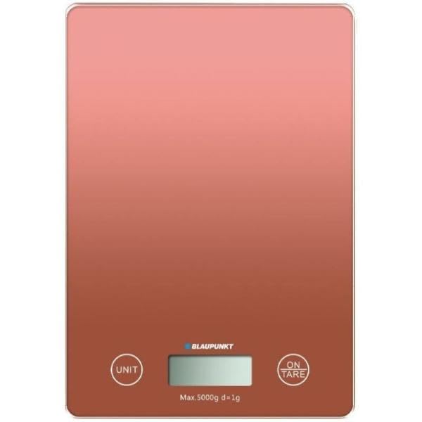 Báscula de Cocina Electrónica Blaupunkt BP4013/ hasta 5kg/ Naranja Claro