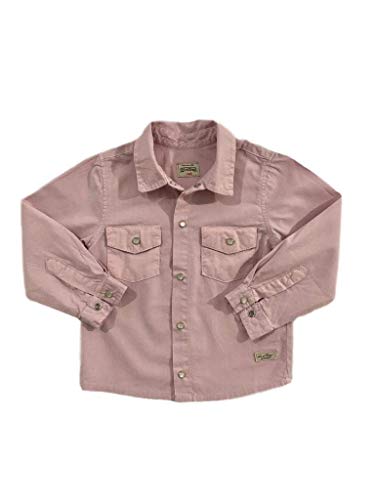 Camisa Sarja Color Infantil Menina (Rosa, 2)