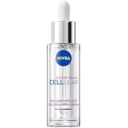 NIVEA Cellular Expert Filler Nemlendirici Cilt Serumu 30ml,Kırışıklık Karşıtı,Dolgunlaştırıcı,Saf Hyaluronik Asit,Tüm Cilt Tipleri