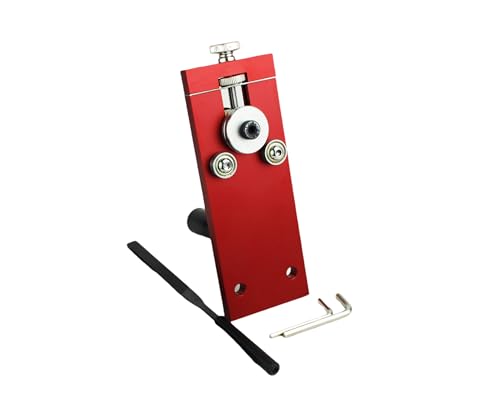 Guyker Guitar Fretwire Bender - Fret Wire Bending and Straightening Luthier Tool for Guitar & Bass Radian Adjusters, Repair & Maintenance, Red