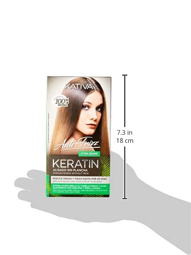 KATIVA Keratin Alisado Sin Plancha Anti-Frizz Xtra Shine Smoothing Set  Shampoo 30 ml + Conditioner 30 ml + Mask 150 ml : Amazon.de: Beauty