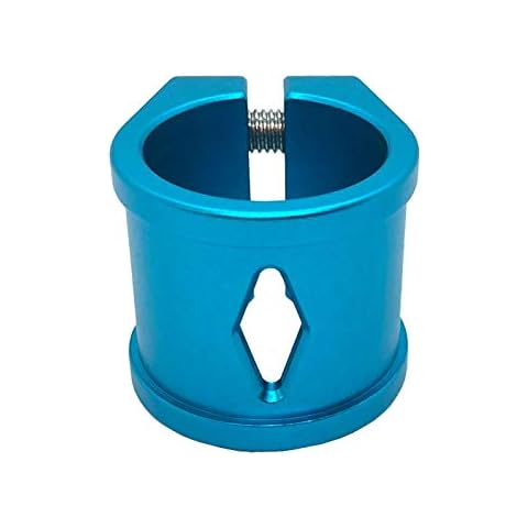 Liberty Diamond Oversized 2 Bolt Scooter Clamp (Blue) Cover