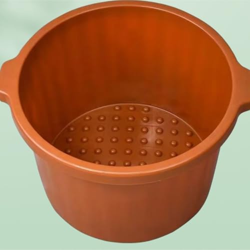 Bañera Plástica para Pies Spa en Casa Marrón miniatura 4
