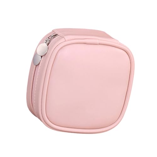 多目的プルストリング安全なジュエリーポーチ毎日のアクセサリーの収納レザーケース旅行や家庭に最適日常使用のためのジュエリーポーチ