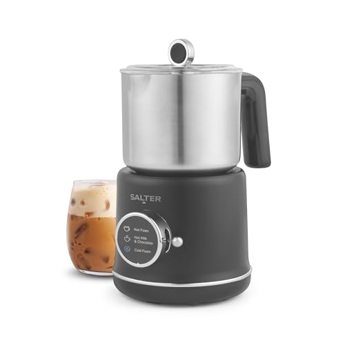 Salter 3 in 1 Electric Milk Frother 250 Ml Froth / 350 Ml Heat