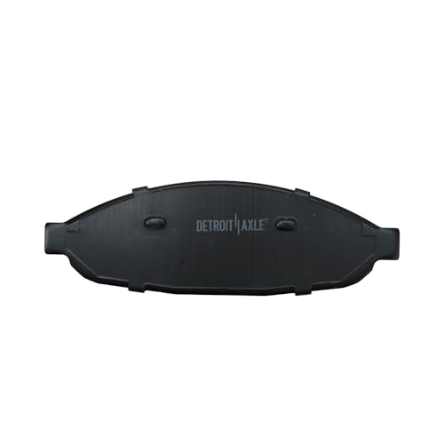 Image of Detroit Axle - Front Ceramic Brake Pads w /Hardware Replacement for 2004-2008 Chrysler Pacifica - 2pc Set
