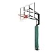 Goalsetter Wrap Around Basketball Pole Pad Provides Added Protection During Play and Made in United States, Green, 16” wide (4” poles)