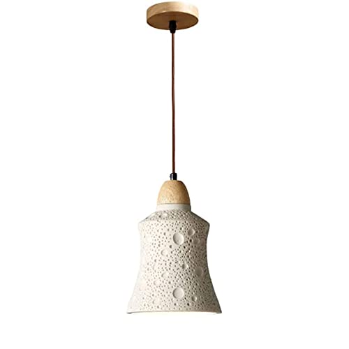 Luminaire en béton réglable suspension ciment pour éliminer l'éclairage éblouissant de chambre