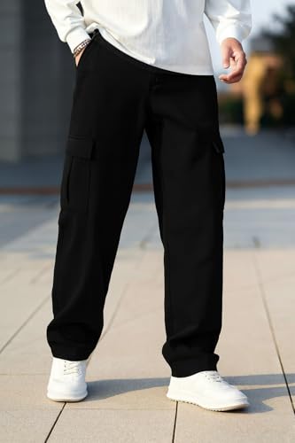 Image of RAGZO Baggy Cargo Jeans Pant for Man Stylish