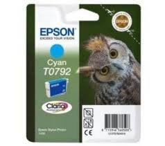 Epson C13T079240B0 Cartouche d'encre Bleu idéale pour projets scolaires et albums photos