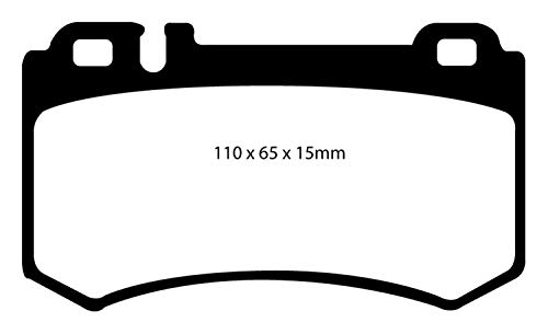 Image of EBC Brakes Redstuff 3000 Series Sport Brake Pad Set DP31490C to Fit MERCEDES-BENZ