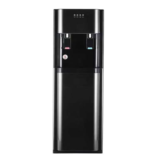 Freestanding Mains Fed Unit Loading Floor Standing Water Dispenser mains top loading water dispenser Bottom Loading Hot and Cold Water For Home Office Commercial Business Black A hot cold