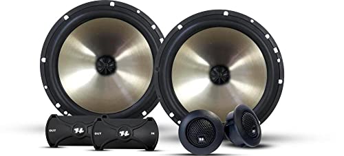 Alto falante Kit Duas Vias 6 QR6.2 80 WRMS Hurricane