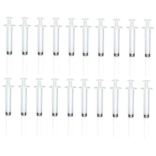 LALAFINA 30pcs and Rectal Medication Applicators Injection Tools for Hemorrhoids Relief Safe and Push Tubes for Adults Convenient Daily Use