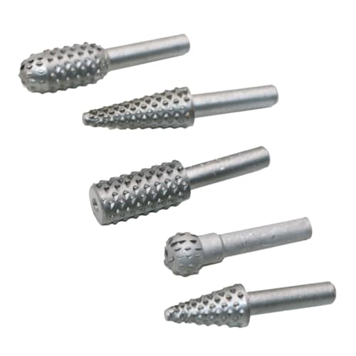 Juego 5 piezas de fresa rotativa para madera KICHOUSE