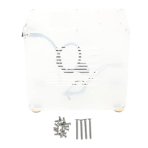 Cancella Mini Mini ITX Open Open Cooling Hollowing Desktop PC da gioco fai -da -te acrilico