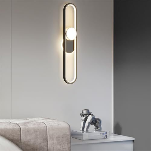 Iluminación de pared para sala de estar minimalista y acogedora 7