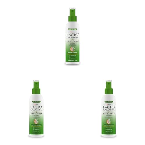Image of Lacto Calamine Face Toner With Cucumber | 120ml | Deep Pore Cleansing | Open Pores Tightening with Green Tea & 2% Niacinamide For Cool & Hydrated Skin | No Sulphate, No Alcohol, No Parabens