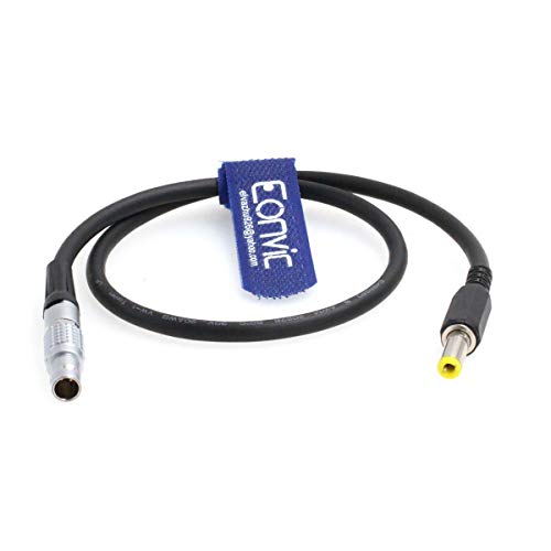 Eonvic DC to 2 pin Barrel Adapter Cable for Teradek Bond