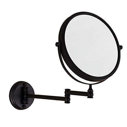 Miroir de Maquillage Mural 3X extensible double face pour salle de bain